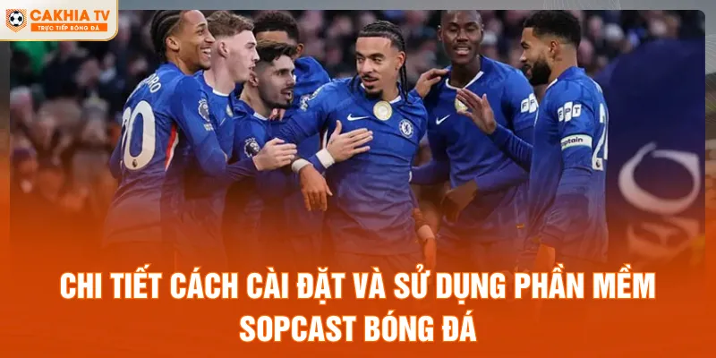 Chi tiết cách cài đặt và sử dụng phần mềm Sopcast bóng đá