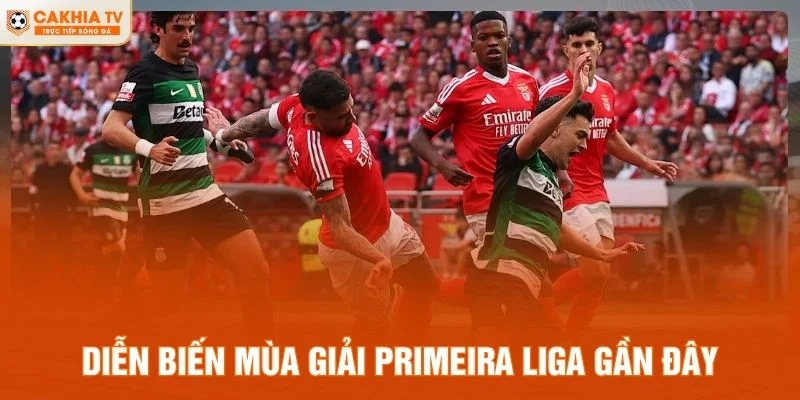 Diễn biến mùa giải Primeira Liga gần đây