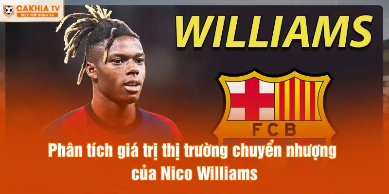Phân tích giá trị thị trường chuyển nhượng của Nico Williams